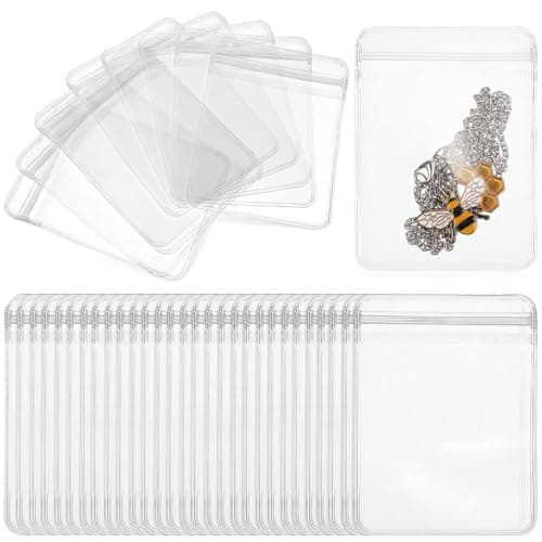 Compact Waterproof Jewelry Storage Bags 10 Pieces Small Organizer Pouches 8x12 cm Daily Home Kitchen Travel Use Simple Egyptian Organization Style