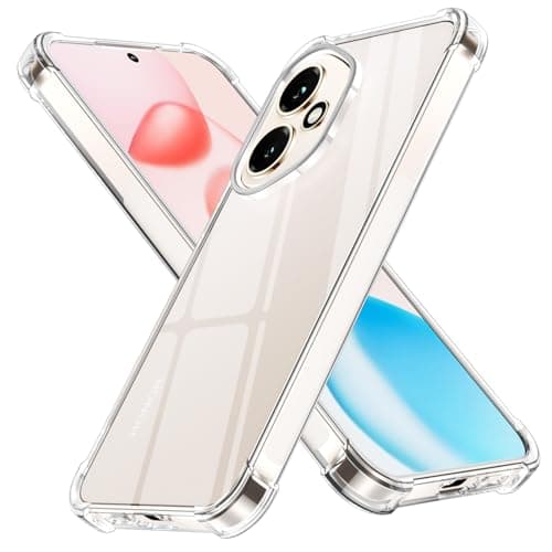 Knrlqim Case for Honor 400 6.88 Inches, Mobile Phone Case Clear Shockproof Soft Silicone TPU Case, Transparent Never Yellowing Protective Case Thin Transparent Cover for Honor 400 Cellular phone case