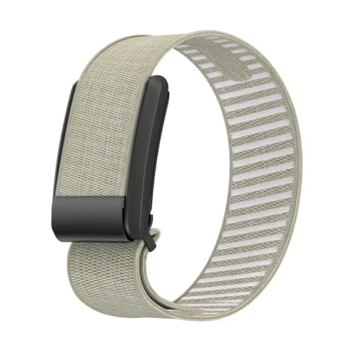 Band Health & Fitness Tracker (Compatible with Whoop 5.0 /Peak/One/Life) Adjustable & Comfortable Wristband Strap for Workouts and Daily Wear, One Size, Nylon, No Gemstone Watch band