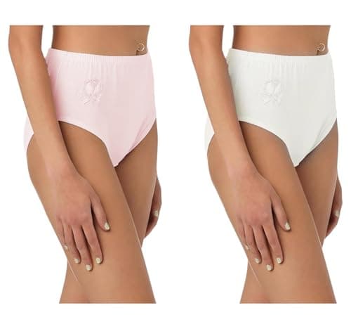Dahab Womens Set Of 2 Pieces Elastic Waist Brief Briefs Underpants