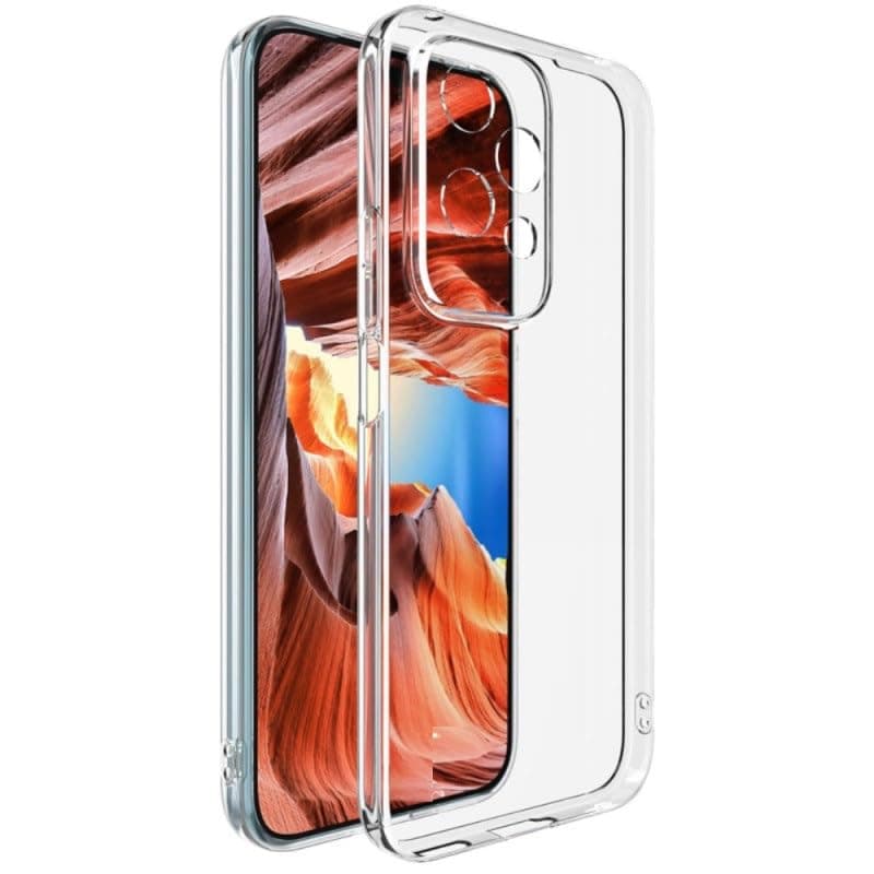 maatjaari Slim Silicone TPU Shockproof Phone Case Transparent Slim Flexible Cover for Honor 200 Lite 5G Cellular phone case