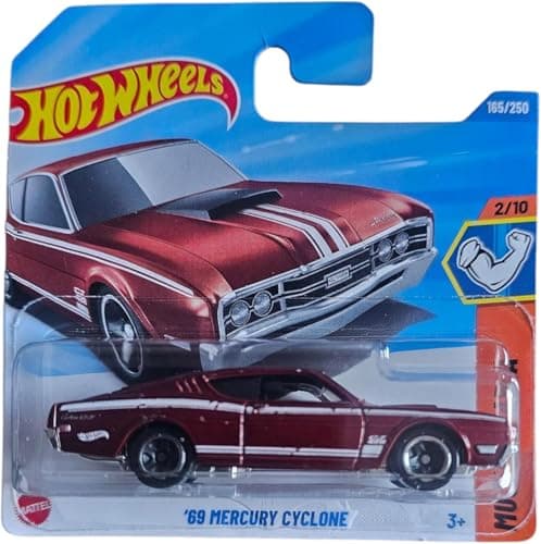 Hot Wheels '69 Mercury Cyclone Muscle Mania DieCast Non riding toy vehicle