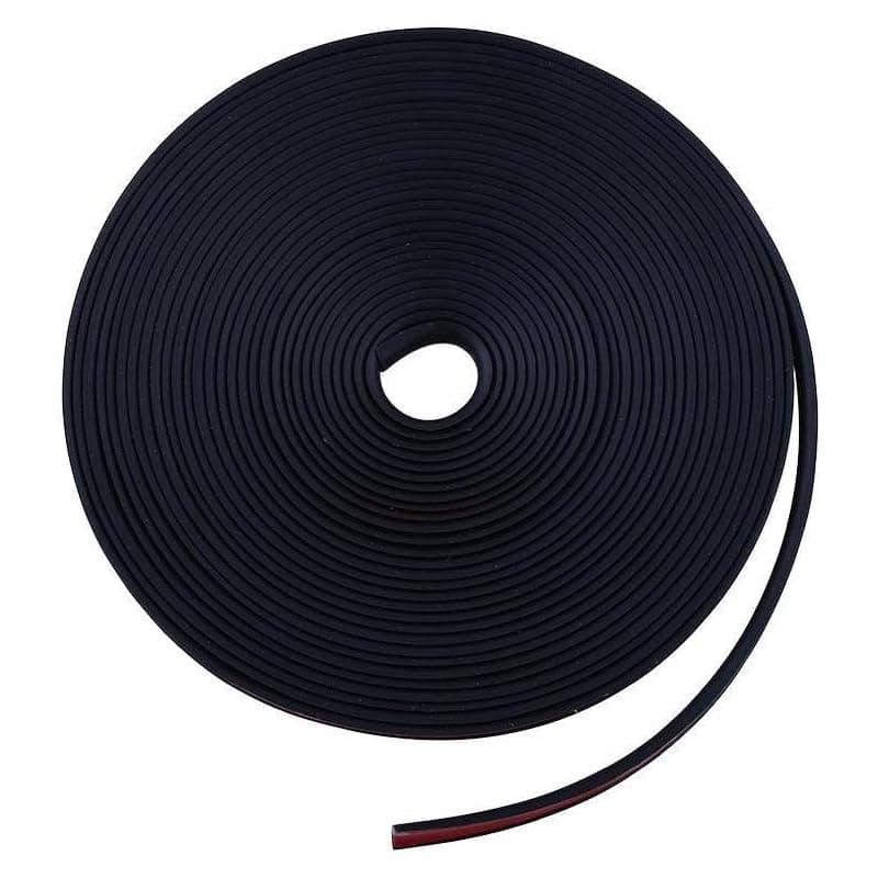 KaberTrade Car Tire Rubber Protection Strip Tire Rim Protector Trim Car Wheel Decoration (Black Code:3706) - KaberTrade Vehicle molding