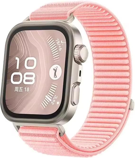 Sports Nylon Braided Loop Strap for Huawei Fit 4 Pro/Fit 4 | 3 Official Comfortable Bracelet For Huawei Watch Fit3 / Fit4 / Fit4 Pro Strap Bracelet Watch band