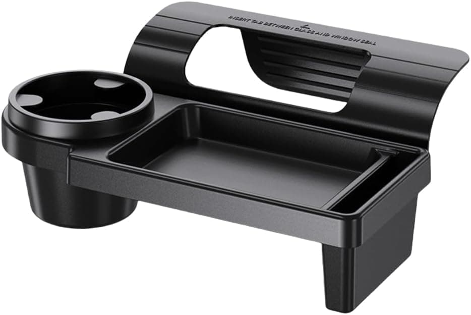 Multifunctional Car Organizer 4 in 1 Car Window Holder with Multifunctional Hanging Organizer for Back Seat Car Door with Cup Holder and Storage Pocket