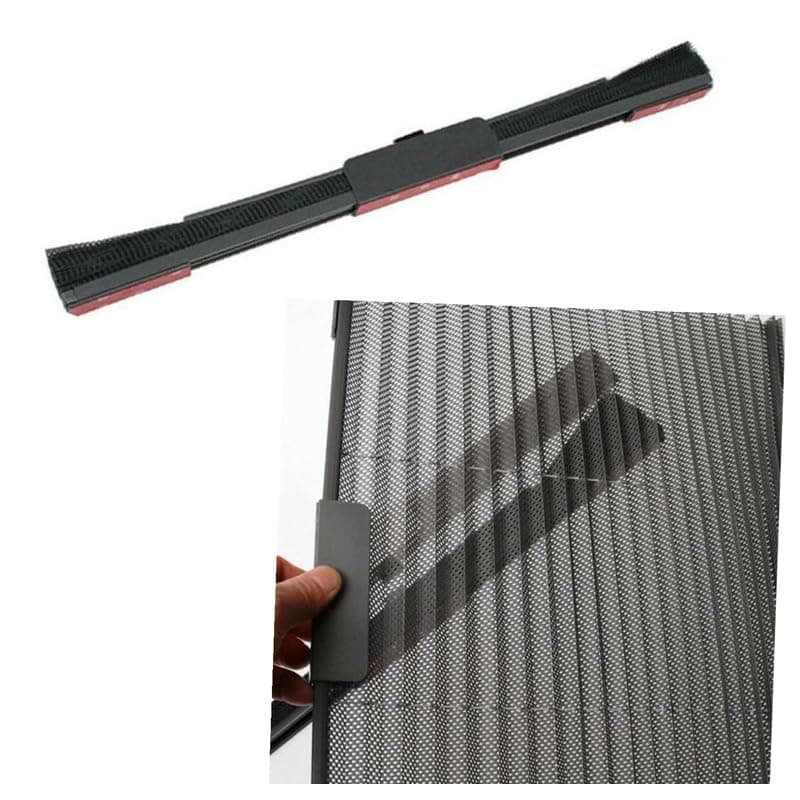 KaberTrade Kaber Trade Side Window Curtain, Auto Fold, Lift with Car Glass (Blind Mazika Black, 1 Piece, Size 60 * 40cm) Vehicle interior shade