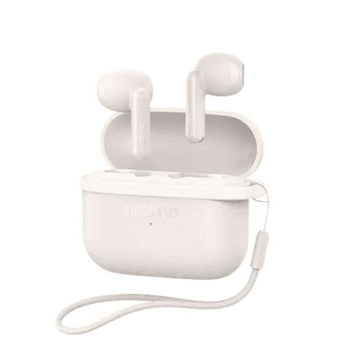 Oraimo SpaceBuds Air Earbuds , AI Call Noise Cancellation , Light Gold - OTW-324S