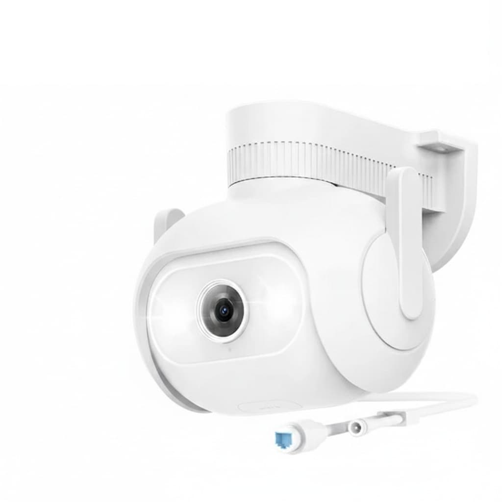 Imilab EC5 Wired and Wireless Outdoor Spotlight Security Camera , 3 megapixels , White - CMSXJ55A