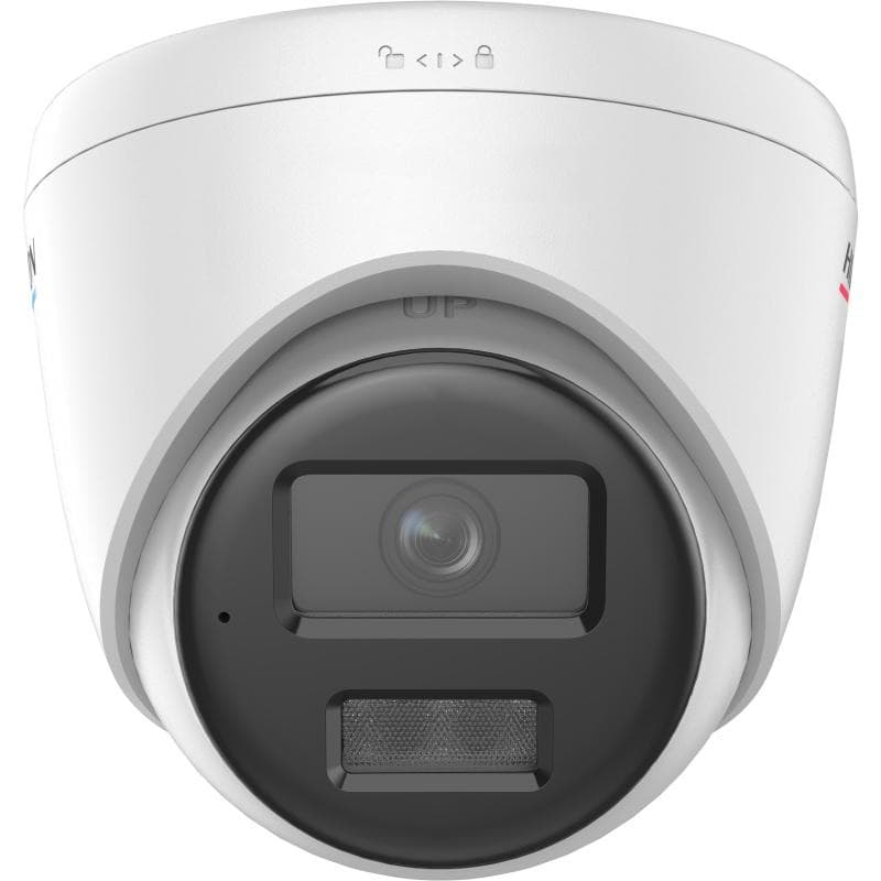 Hikvision ColorVu Outdoor Pan and Tilt Wired Security Camera , 4 megapixels , White - DS-2CD1347G2H-LIU(F)