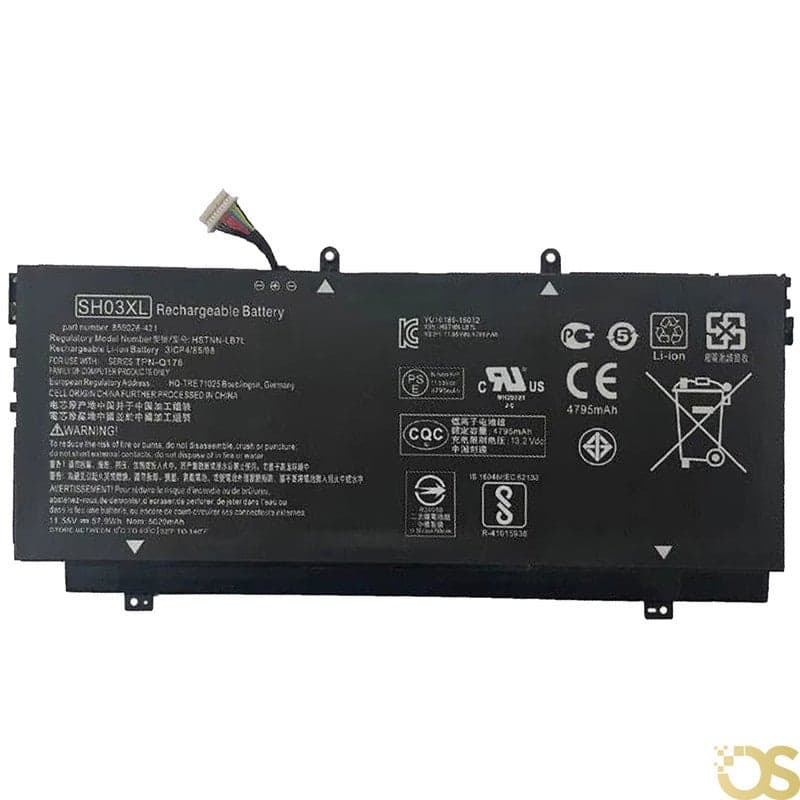 Generic HP SH03XL Laptop Battery for HP Spectre X360 13-w0xx 13-ac0xx 13-ac000 13t-ac000 13t-w000 13-ac001ng SH03XL - SH03XL