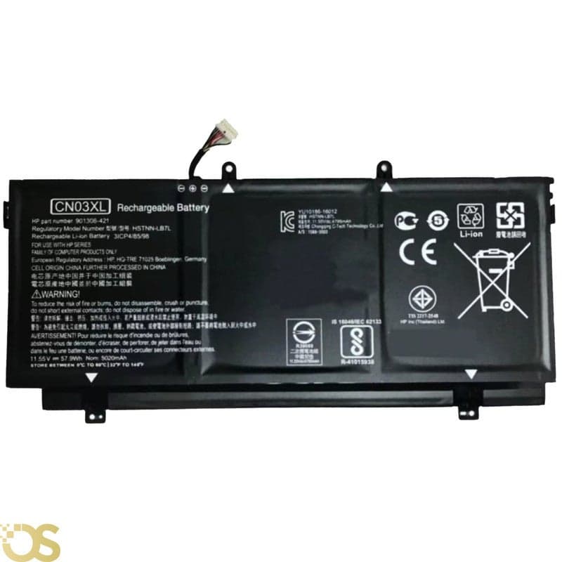 Generic HP CN03XL Laptop Battery for HP Envy 13-AB Spectre x360 13-AC 13-W CN03XL - CN03XL