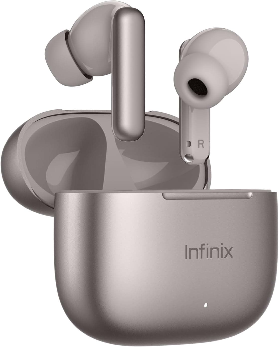Infinix Buds N4 Pro Earbuds , Active Noise Cancellation , Titanium Grey - XE32