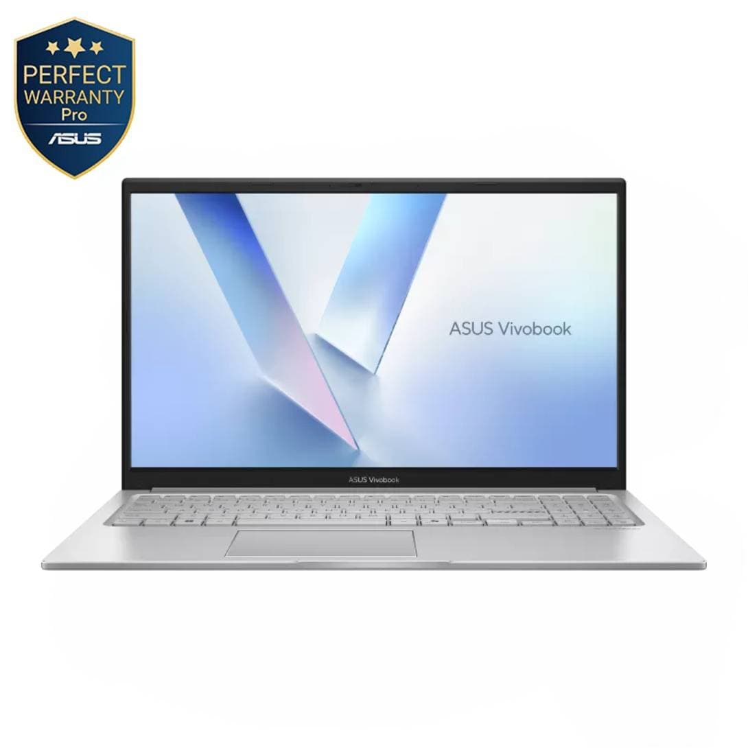 Asus Vivobook 15 X1504VA-BQ857W Laptop ,Intel Core 7 150U 15.6 Inch ,512 GB SSD ,8 GB ,Intel Graphics ,Windows 11 - Cool Silver