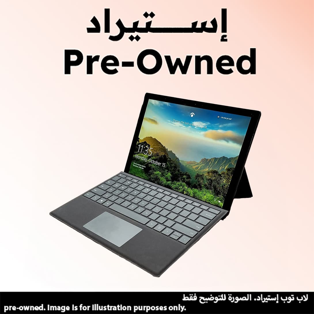 Microsoft Surface Pro 6 2 in 1 Pre-owned Laptop ,Intel Core i5-8350U ,128 GB SSD ,8 GB ,Intel UHD Graphics 620