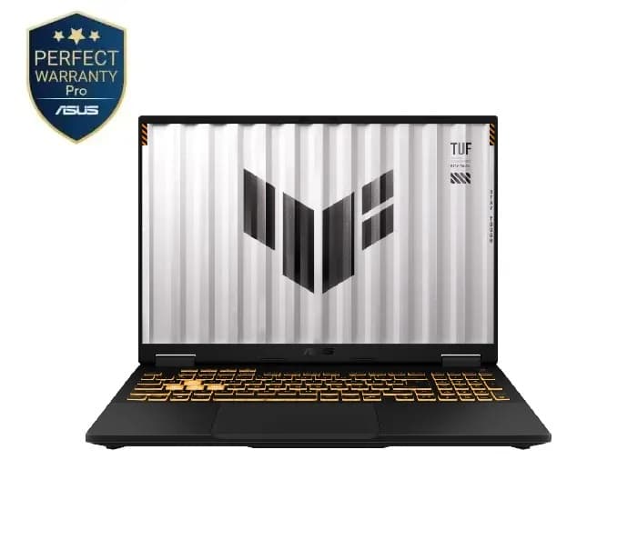 Asus TUF Gaming F16 FX608JHI-TU657W Gaming Laptop ,Intel Core i7-14650HX 16 Inch ,512 GB SSD ,16 GB ,NVIDIA GeForce RTX 5050 ,Windows 11 - Jaeger Gray