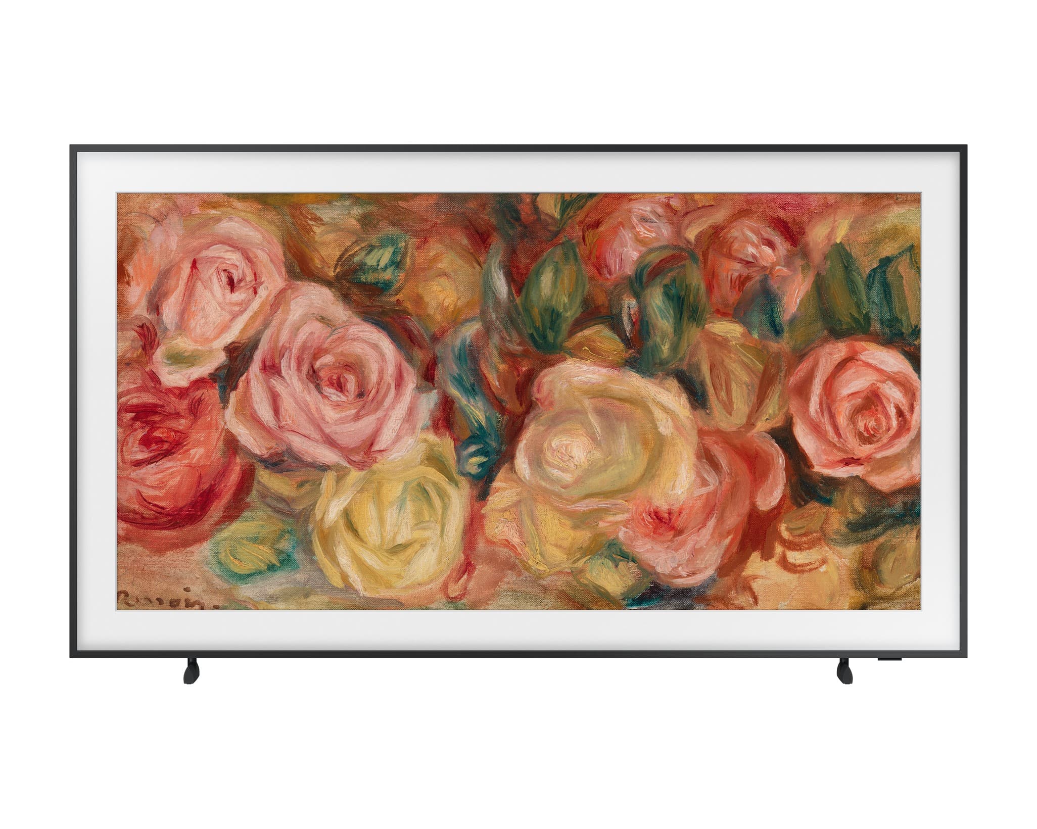 Samsung 55 Inch Smart TV with Frame , 4K UHD QLED Built-In Receiver - QA55LS03DAUXEG
