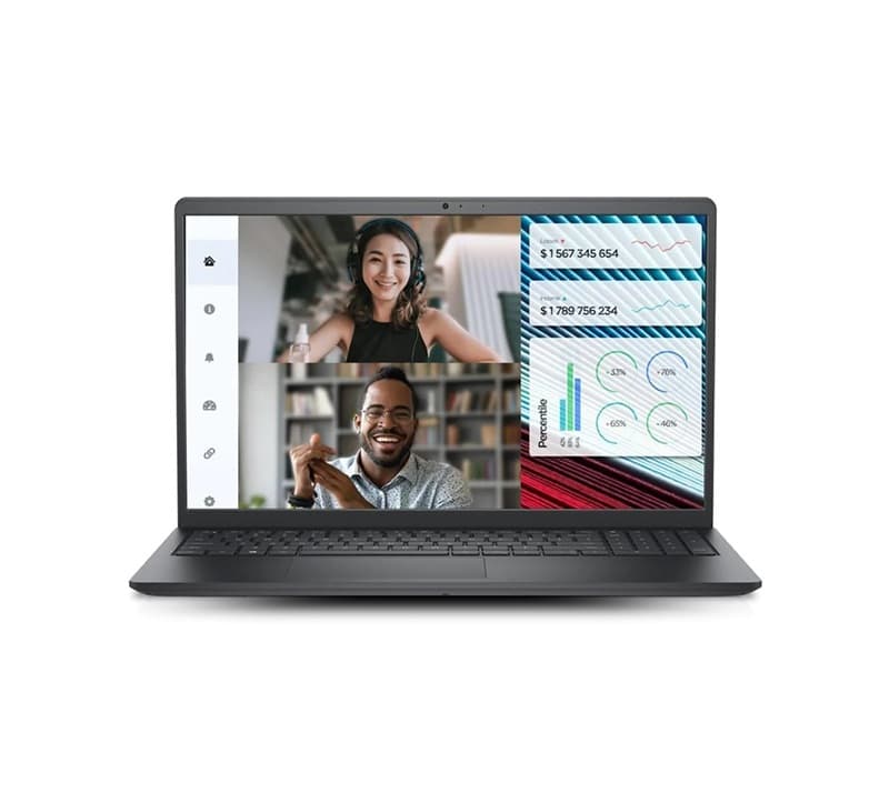 Dell Vostro 3520 Laptop ,Intel Core i5-1235U 15.6 Inch ,512 GB SSD ,8 GB ,Intel UHD Graphics ,Ubuntu - Carbon Black