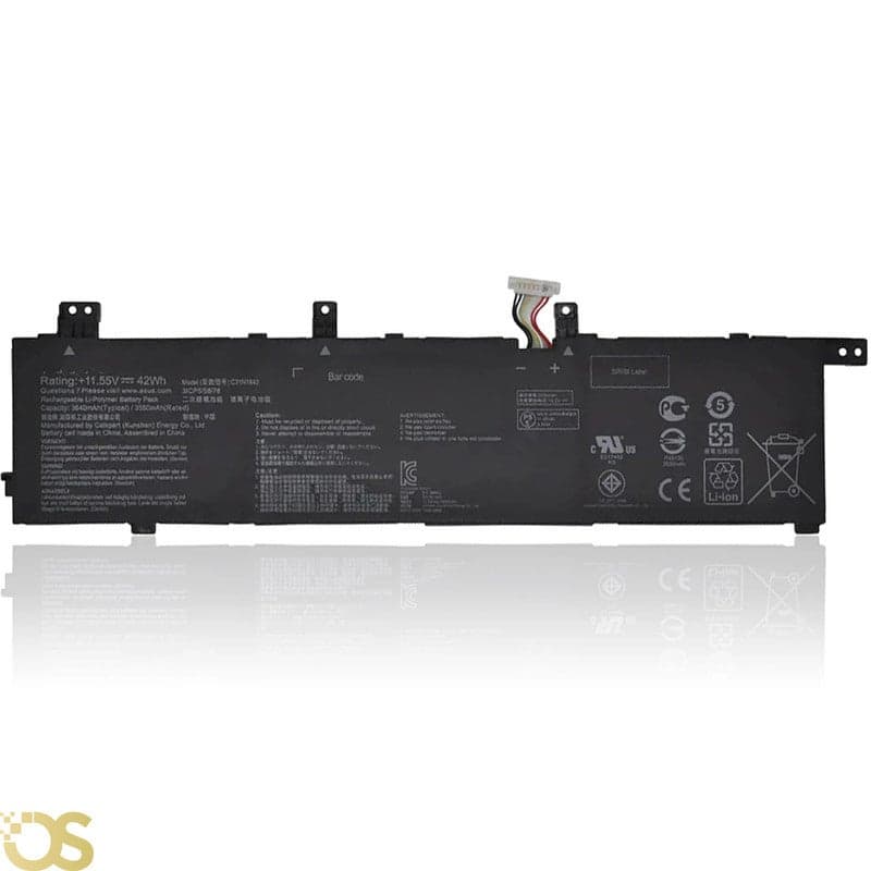 Generic ASUS C31N1843 Laptop Battery for ASUS VivoBook S14 S432FA S432FL Vivobook S15 S532FA S532FL X432FA X432FL X432FLC X532FA X532FL X532FLC C31N1843 - C31N1843
