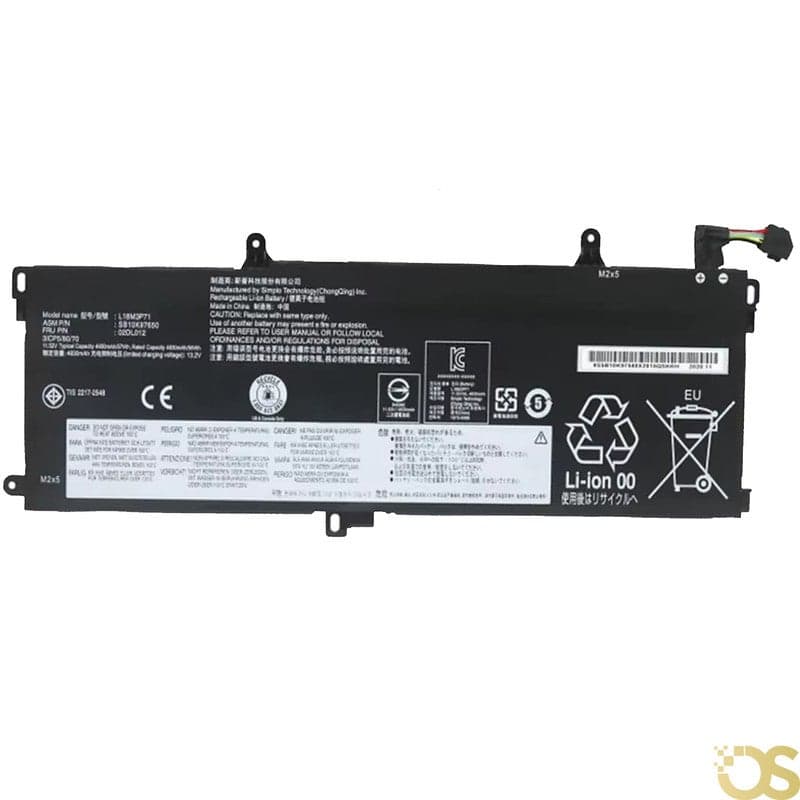 Generic Lenovo L18M3P71 ORG Laptop Battery for Lenovo ThinkPad T590 T15 P15s P53s L18L3P71 L18M3P71 - L18M3P71 ORG
