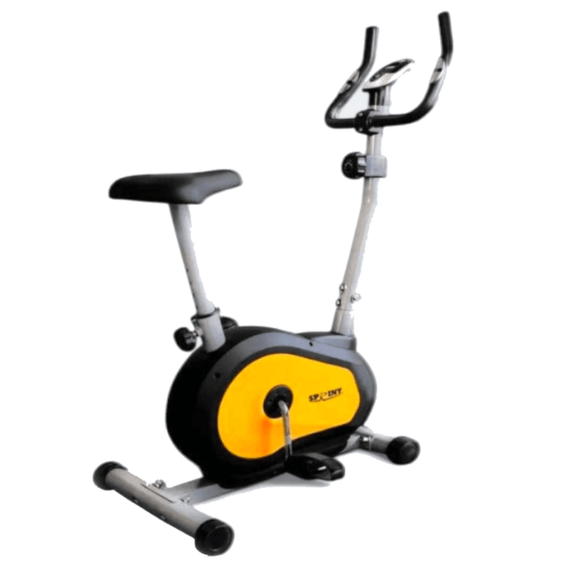 Sprint Upright Exercise Bike, Up to 100 kg, Black - KP311