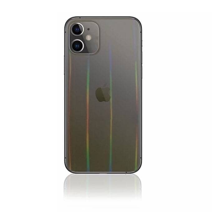 Armor Back Shiny Screen Full Protection With Colors Effect For Apple iPhone 12