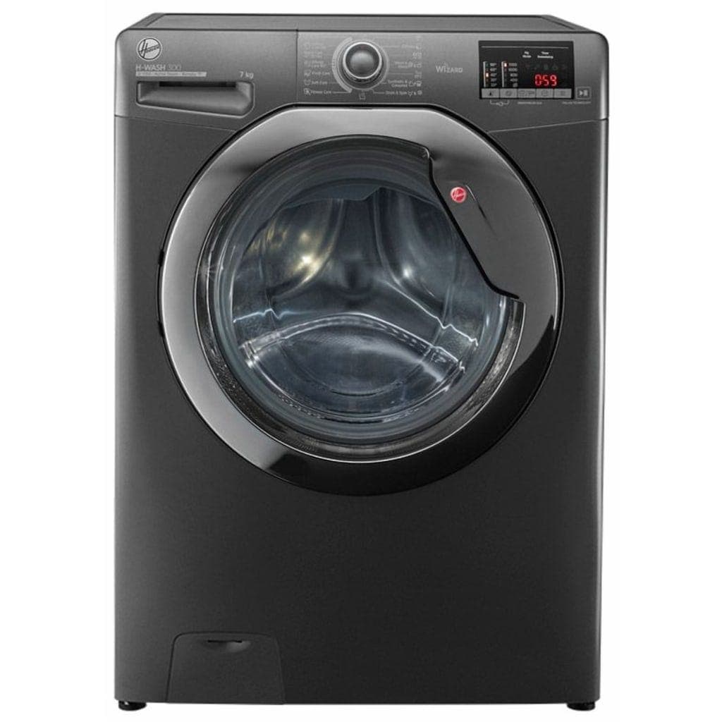 Hoover Lite Front Load Full Automatic Washing Machine, 7 kg, Silver - H3WS173DC3R-ELA