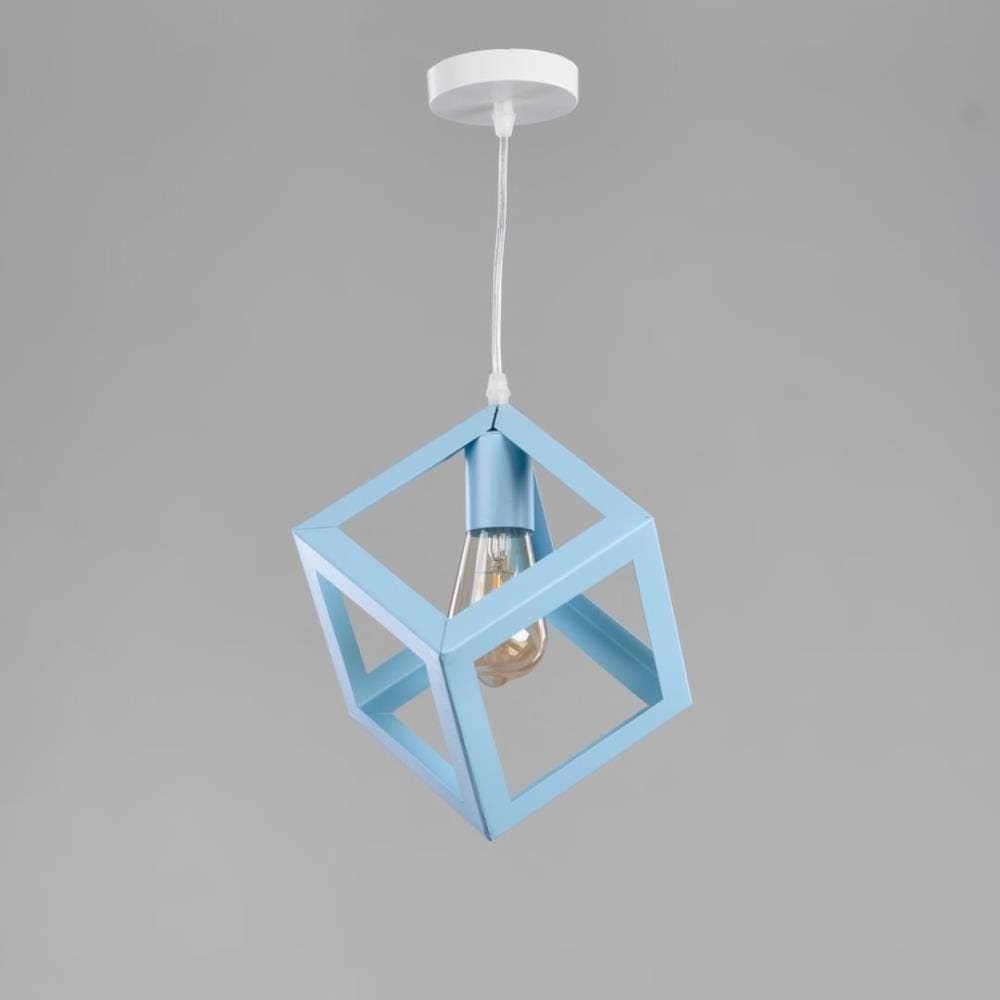Blue Cube Pendant Mbb1019