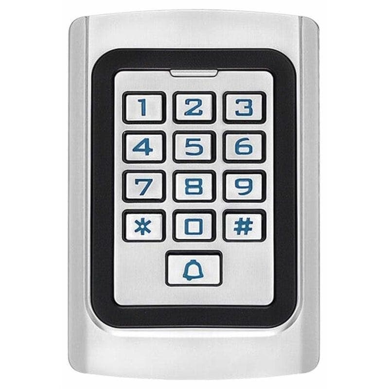 Tuya Waterproof Smart Door Lock, Silver - K10 ID