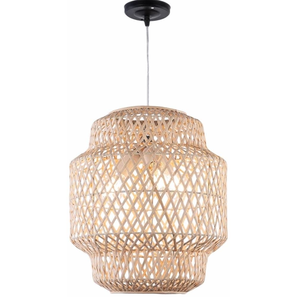 Luma Boho Modern Ceiling Chandelier - Beige