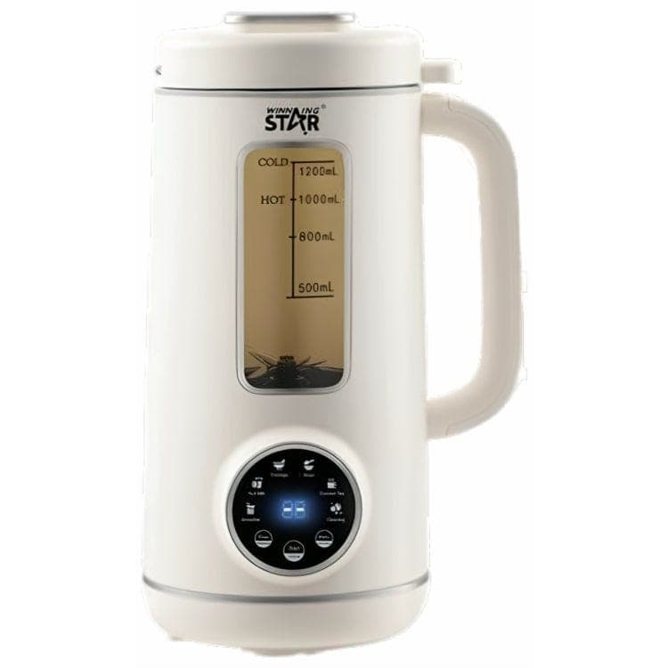 WINNING STAR Digital Multifunctional Countertop Blender, 1.2 Liter, 850 Watt, Off White - ST-6900 ( International Warranty )