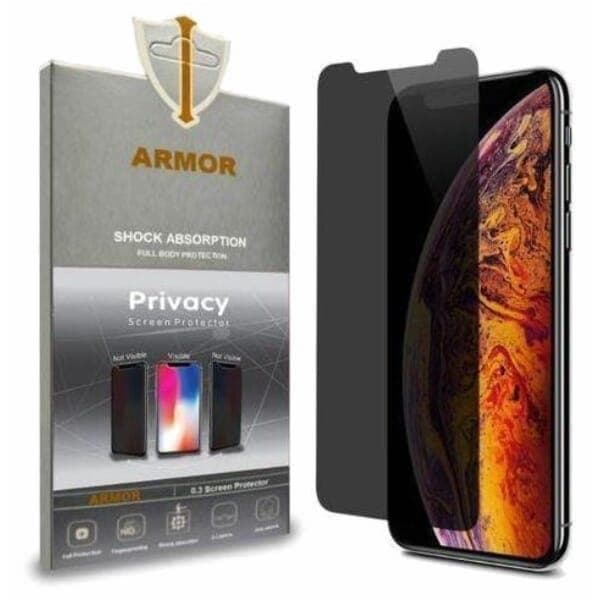 Armor Screen Protector Privacy For Xiaomi Mi 10T Lite - Black