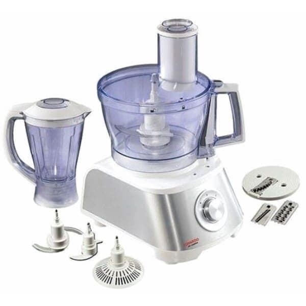 TORNADO Food Processor, 2 Liter, 1000 Watt, White - FP-1000S