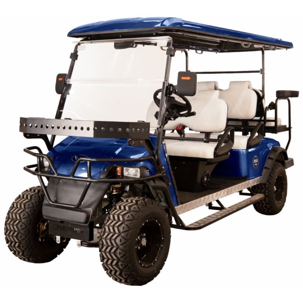 Wind S Off Road Golf Cart, 6 Seats, Blue