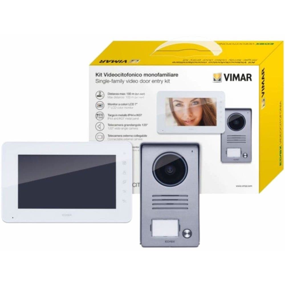Elvox One-Family Intercom Kit, White - K40910