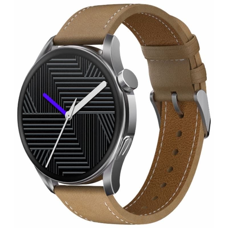 Scykei Civer Smart Watch for Men, AMOLED HD Display, 1.43 Inch - Titanium