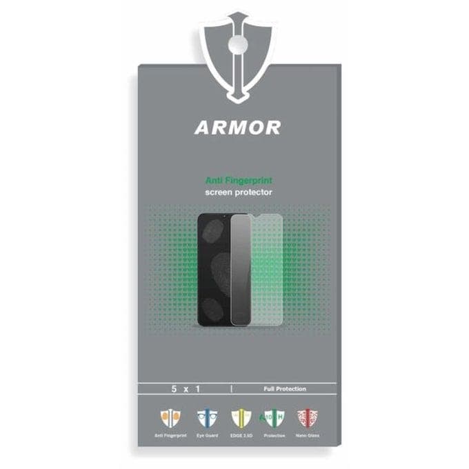 Armor 5 In 1Nano Anti Fingerprint (Matte) Screen Protector For Realme Note 70 - Transparent