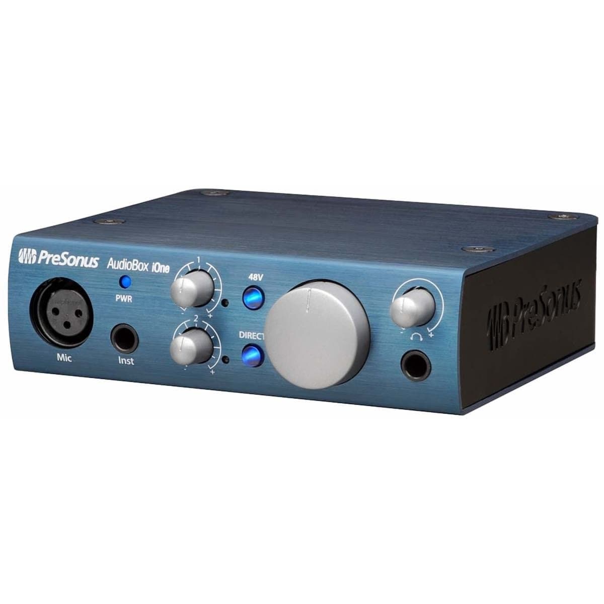 PreSonus AudioBox iOne USB Audio Interface - Blue
