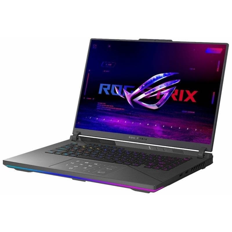 ASUS ROG Strix Gaming G16 2025 Gaming Laptop, AMD Ryzen 9 8940HX Processor, 16 Inch WUXGA Display, 1 TB SSD, 16 GB RAM DDR5, NVIDIA GeForce RTX 5050 Graphics 8 GB Graphics, Win11, Eclipse Grey - G614PH-RV161W