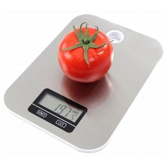 Digital Electronic Kitchen Scale , 5KG , Silver