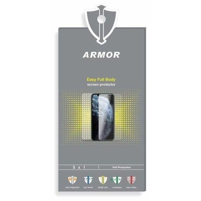 Armor 5 In 1 Nano Anti Fingerprint Matte Nano Screen Protector For HUAWEI nova 14i - Transparent