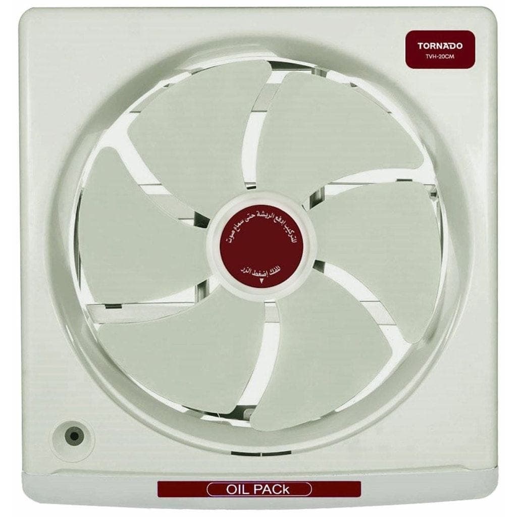 TORNADO Ventilating Fan, 20 cm, Creamy - TVH-20CM