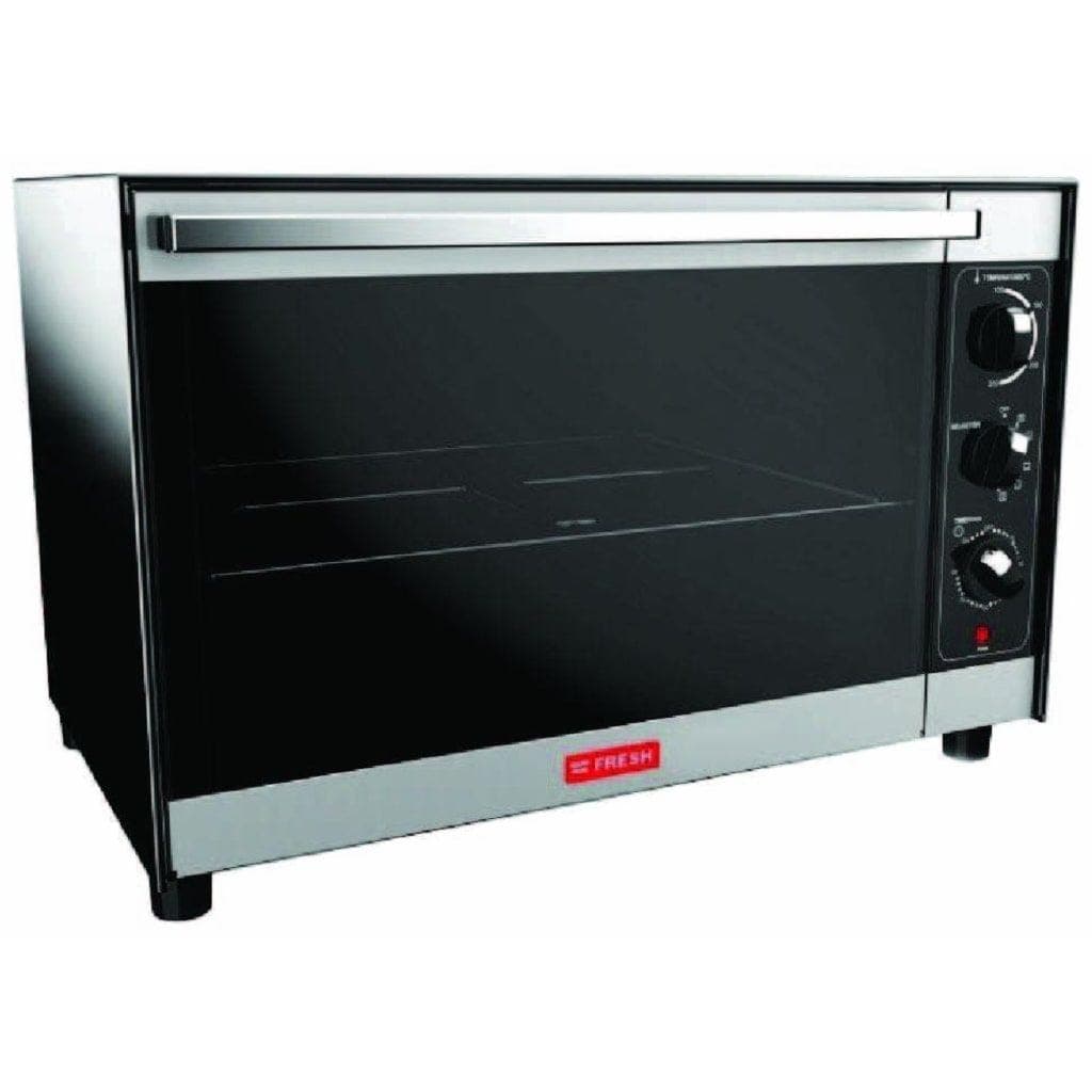 Fresh Eco Freestanding Electric Oven With Grill, 48 Liter, 2000 Watt, Black - Fresh-500006450