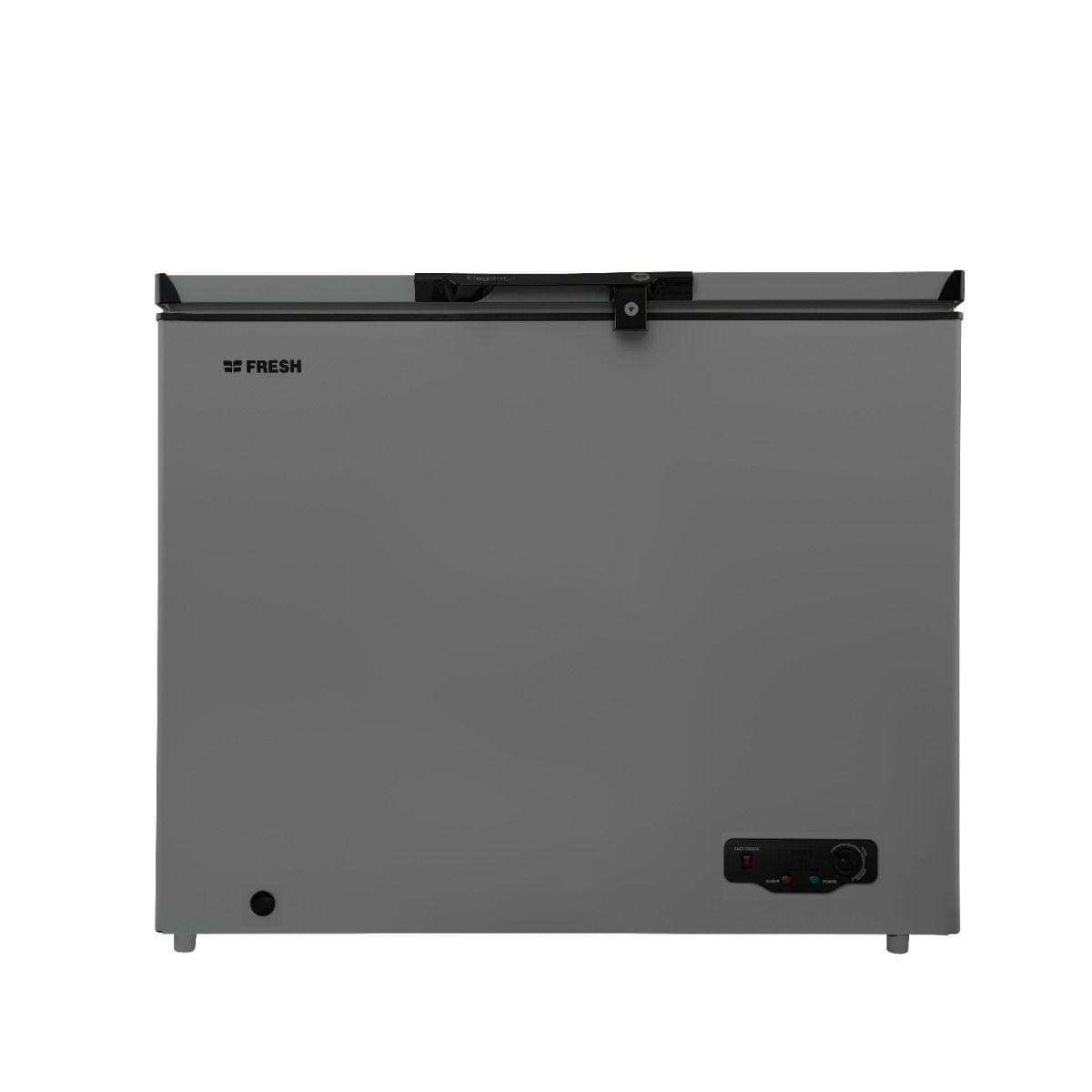 Fresh Chest Deep Freezer, Defrost, 165 Liter, Grey - FDF-220