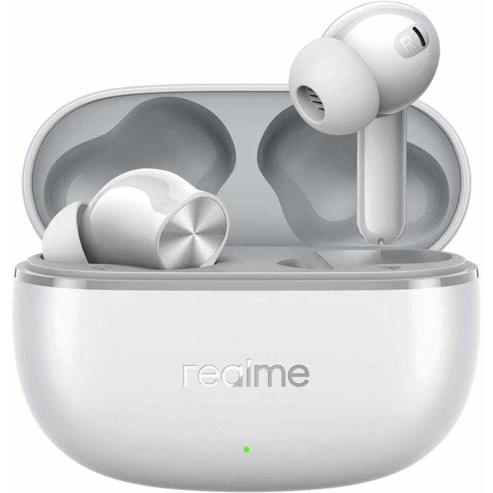 Realme Buds T200 Lite In-Ear Earbuds, Up to 48 Hours - Storm Grey