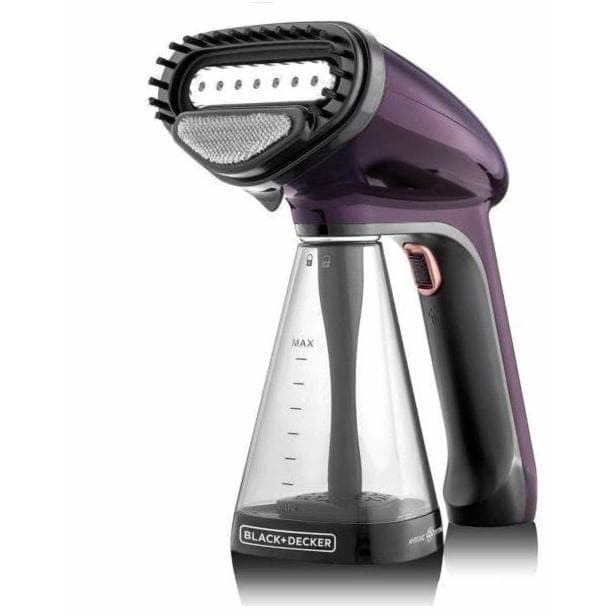 BLACK+DECKER Portable Steam Iron, 1500 Watt, Purple Black - HST1500-B5 ( International Warranty )
