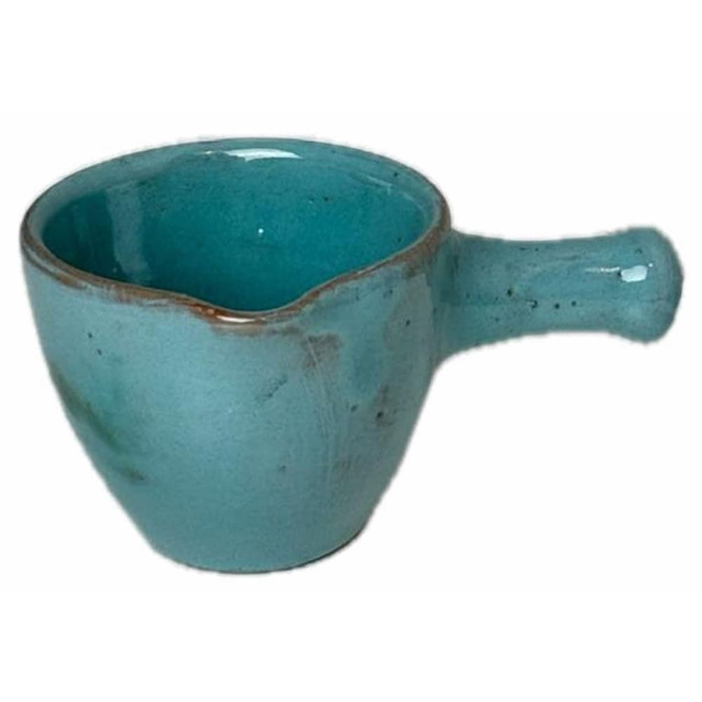 Pottery Coffee Pot, 75 ml - Turquoise