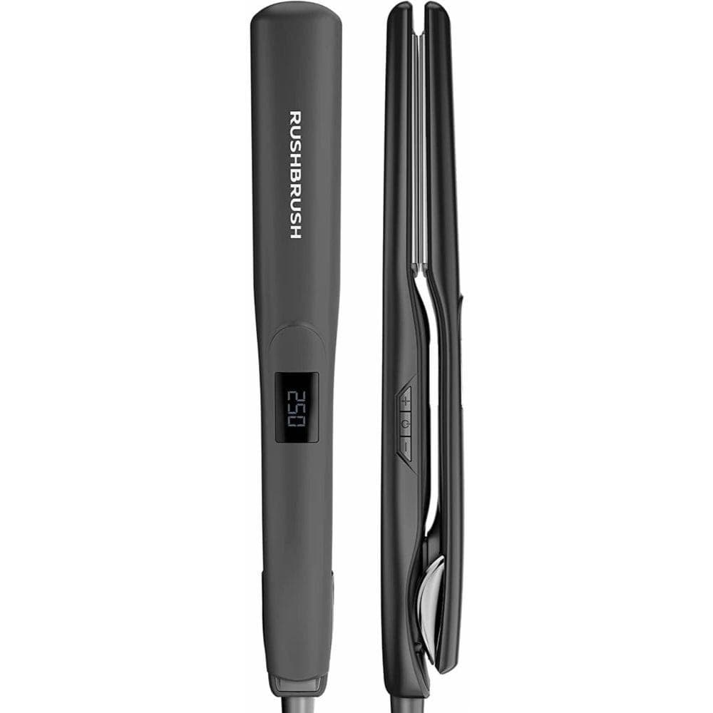 Rush Brush X2 Max Hair Straightener - Black