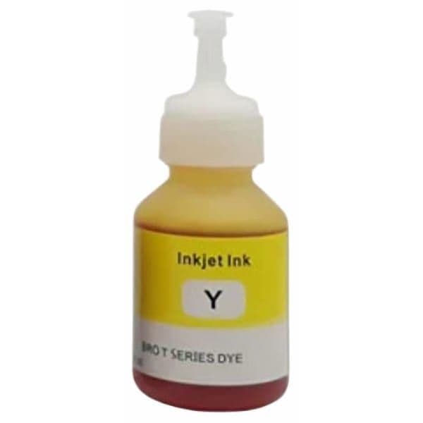 Print Rite T Series Ink Bottle for Brother Printers, 50ml - Yellow