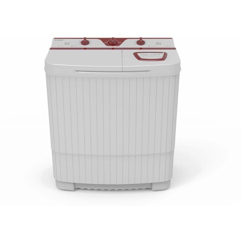 Fresh Modena FWT500 NC Top Load Half Automatic Washing Machine, 5 kg, Burgundy White - 500014095