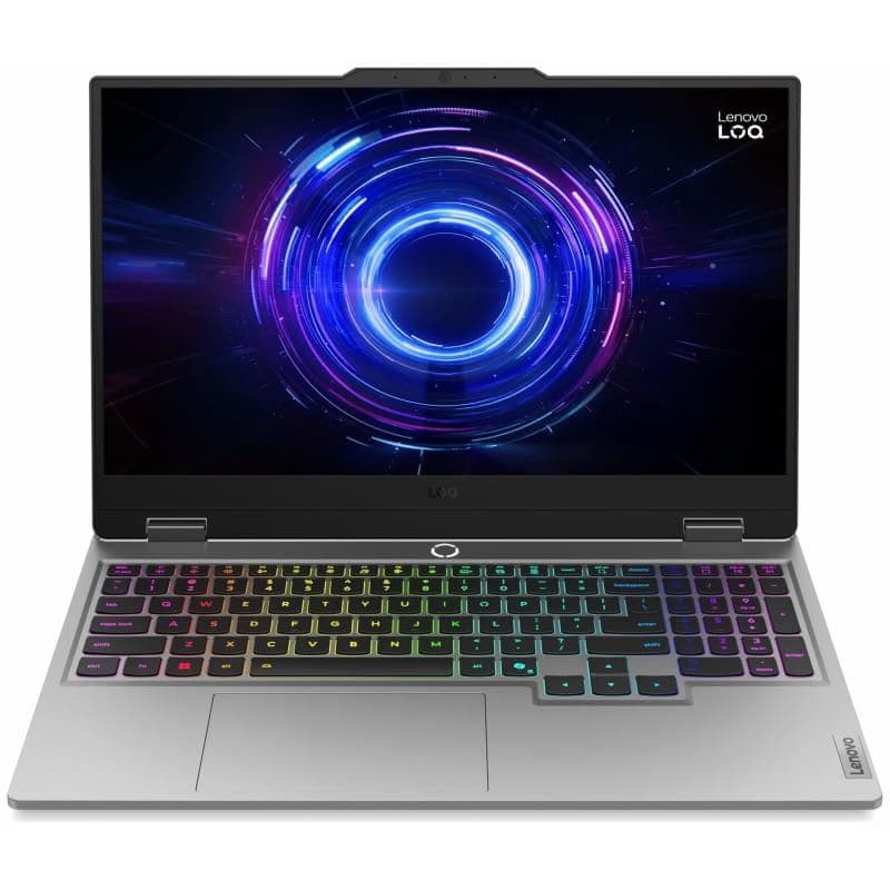 Lenovo LOQ 15IRX10 Gaming Laptop, Intel Core i7-14700HX Processor, 15.6 Inch FHD Display, 512 GB SSD, 16 GB RAM DDR5, NVIDIA GeForce RTX 5060 8 GB Graphics, Win11, Grey - 83JE00WYED